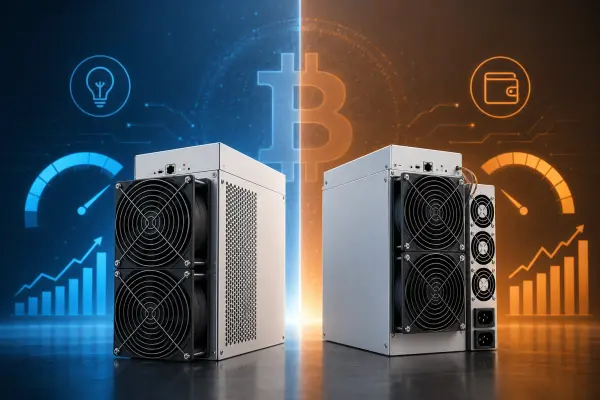Antminer S21 vs S19 XP — хешрейт, эффективность и ROI