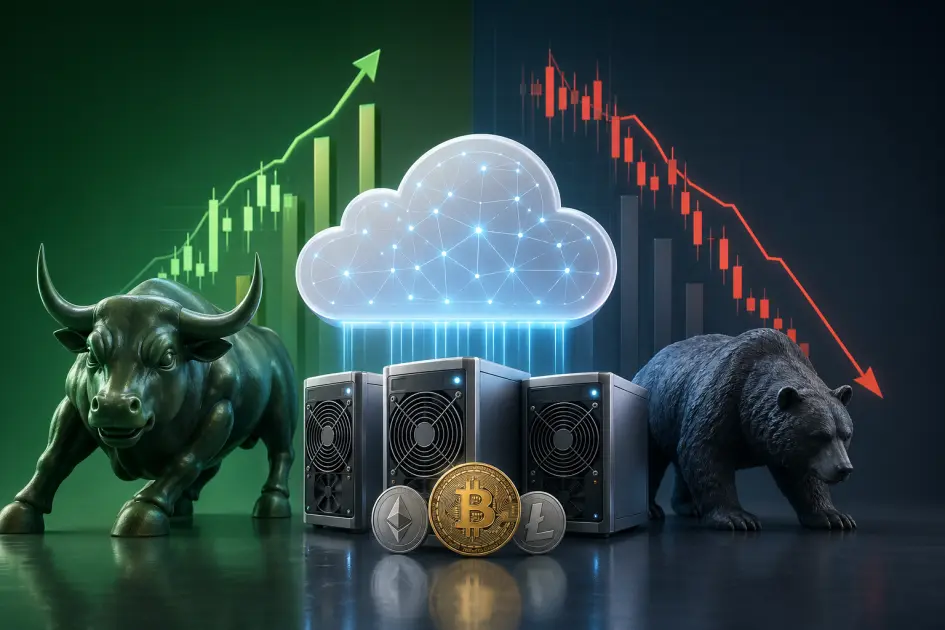 클라우드 마이닝 시작 최적 시기 — Bull vs Bear 분석