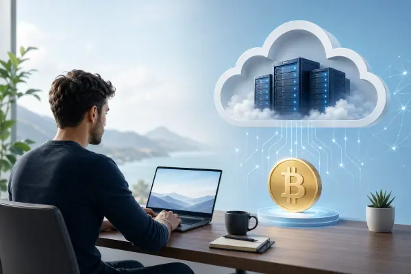 Cloud mining для фрилансеров и удалёнщиков — BTC на автопилоте