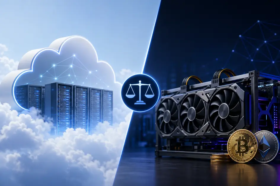 クラウドマイニング vs GPUマイニング — 2026年もGPUマイニングは価値ある?