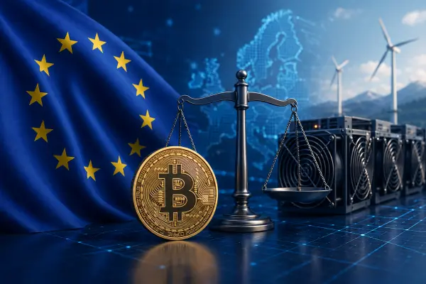Регламент MiCA ЕС и майнинг биткоина — что меняется в 2025-2026