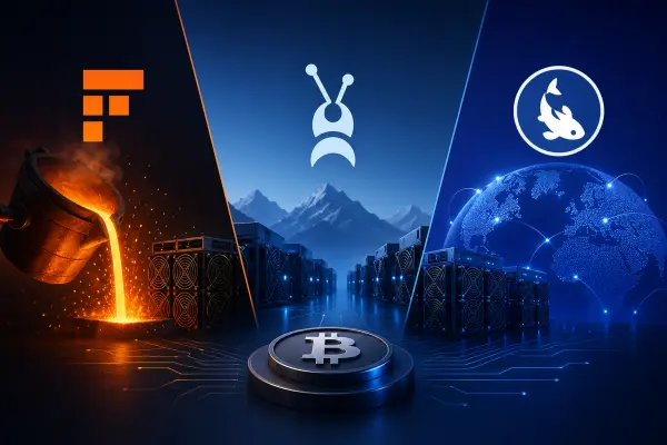 Foundry vs AntPool vs F2Pool — топ майнинг-пулов (2026)