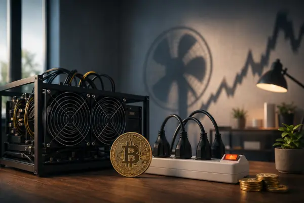 Скрытые расходы при майнинге биткоина дома