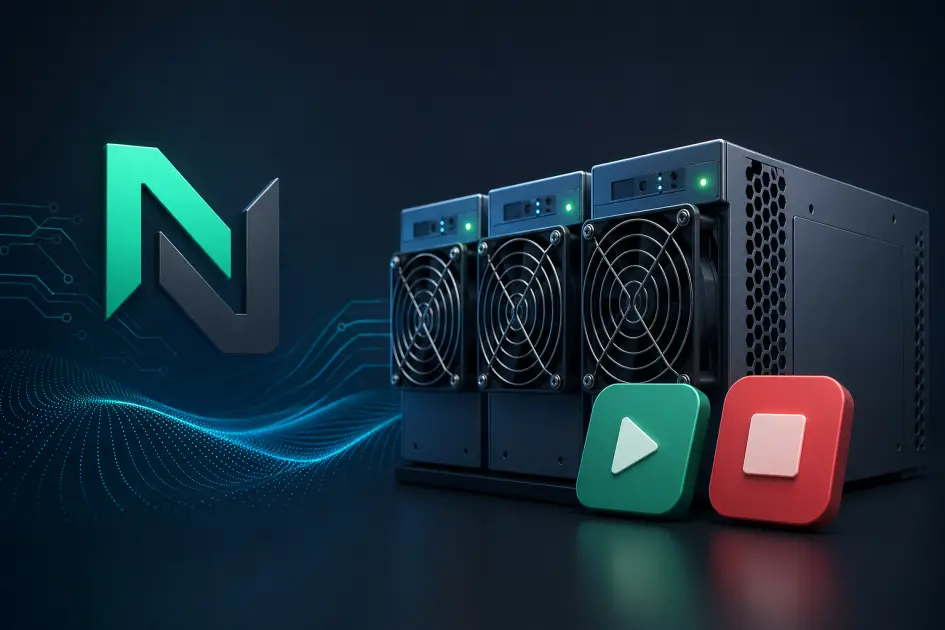How to Start and Stop Your NoxHash Mining Machines