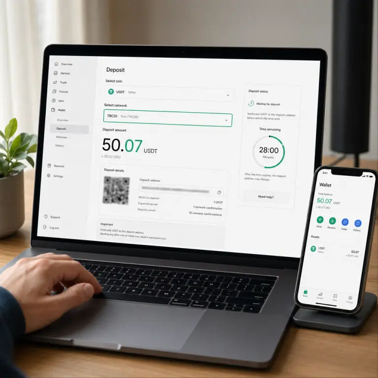Экран пополнения NoxHash рядом с приложением кошелька, иллюстрирующий чек-лист профилактики — соответствие сети, копирование точной суммы, отправка в пределах окна