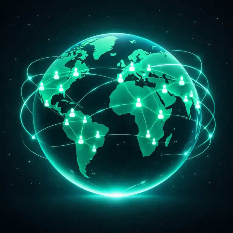 Глобальная сеть NoxHash, соединяющая пользователей по всему миру